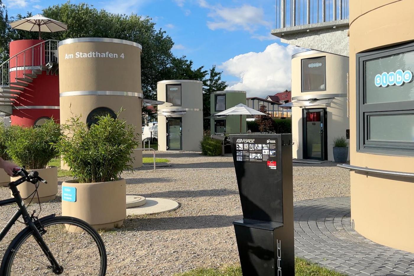 slube am Stadthafen Neustrelitz Exterior foto