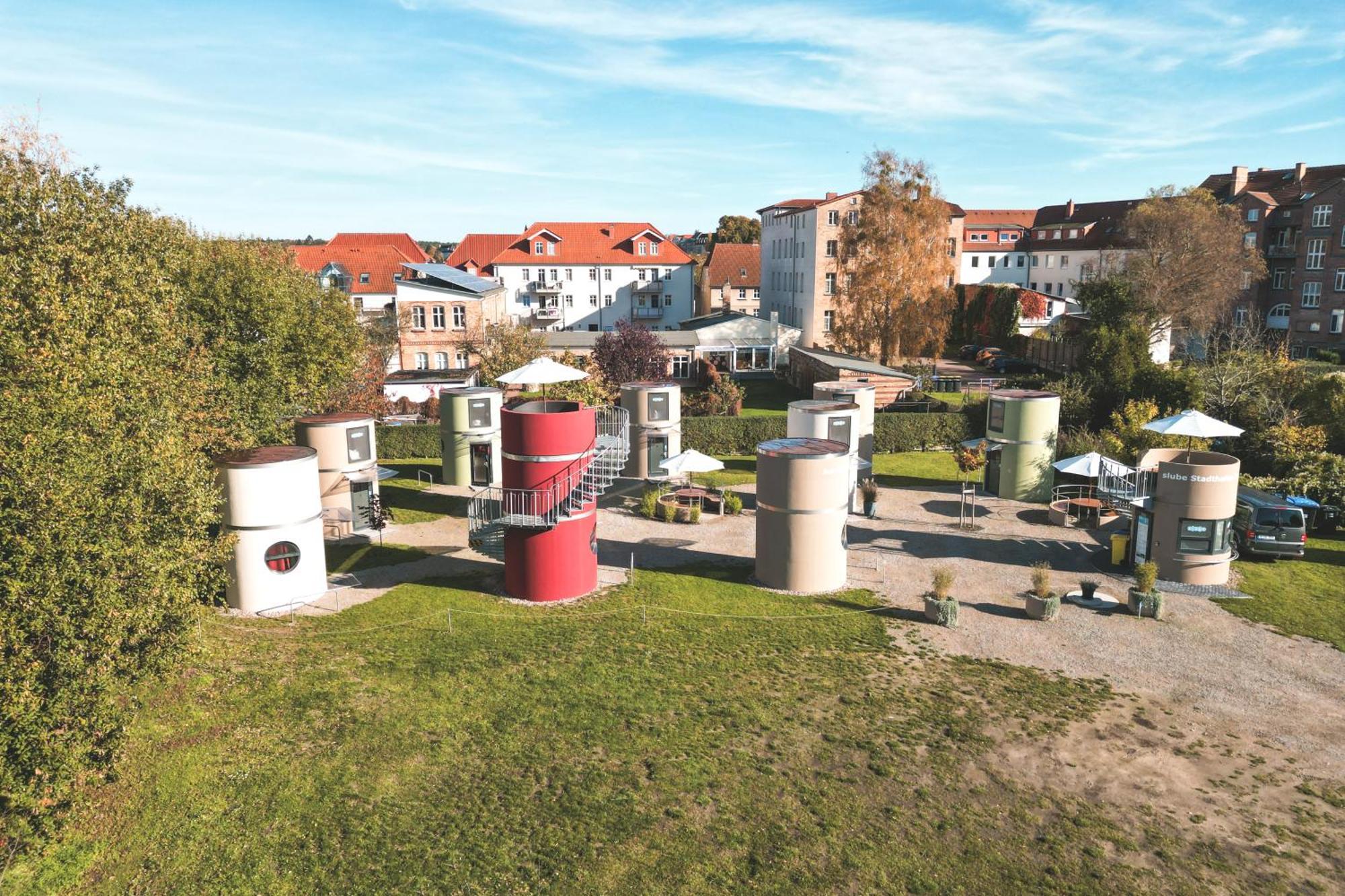 slube am Stadthafen Neustrelitz Exterior foto